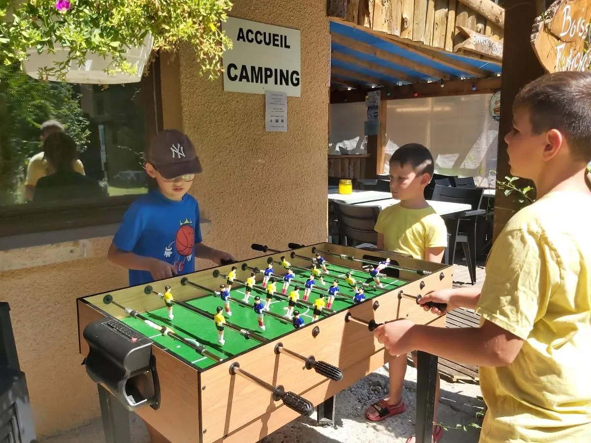 Campsite Camping Les Buis Hotel Fougax-et-Barrineuf France